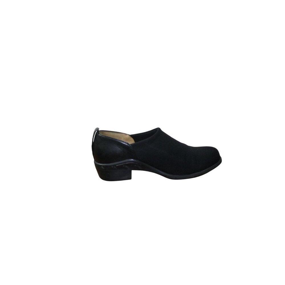 Ariat Womens Black Slip-On Shoes With Leather Trim & Low Heel USA Size 7 - Picture 7 of 11
